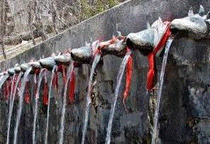 108 sacred water taps in Muktinath 